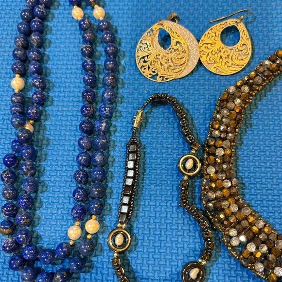 Jewelry Bundle Nakamol Necklace Linda Levinson Bracelet + more - Picture 7 of 7